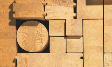 La poutre lamellé collé est composé de lamelles de bois massif dont l’épaisseur est inférieure à 45mm.
