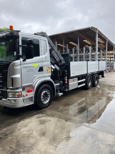 Camion Scania à vendre chez Mery Bois